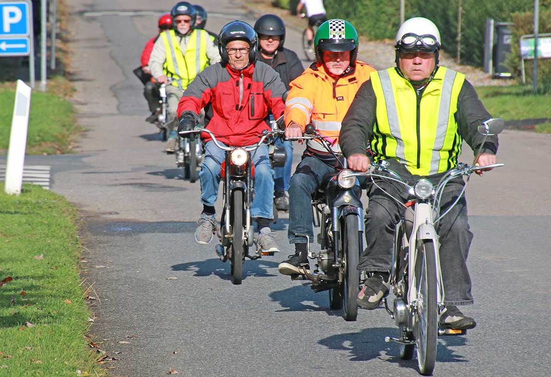 Ny Veteranknallert Klub åbnede også i 2016 cykelløbet Tour de Gedved