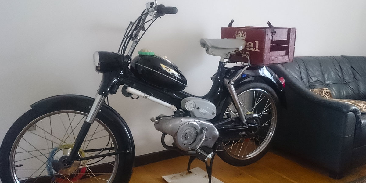 Puch MS 2-gears fra 1970